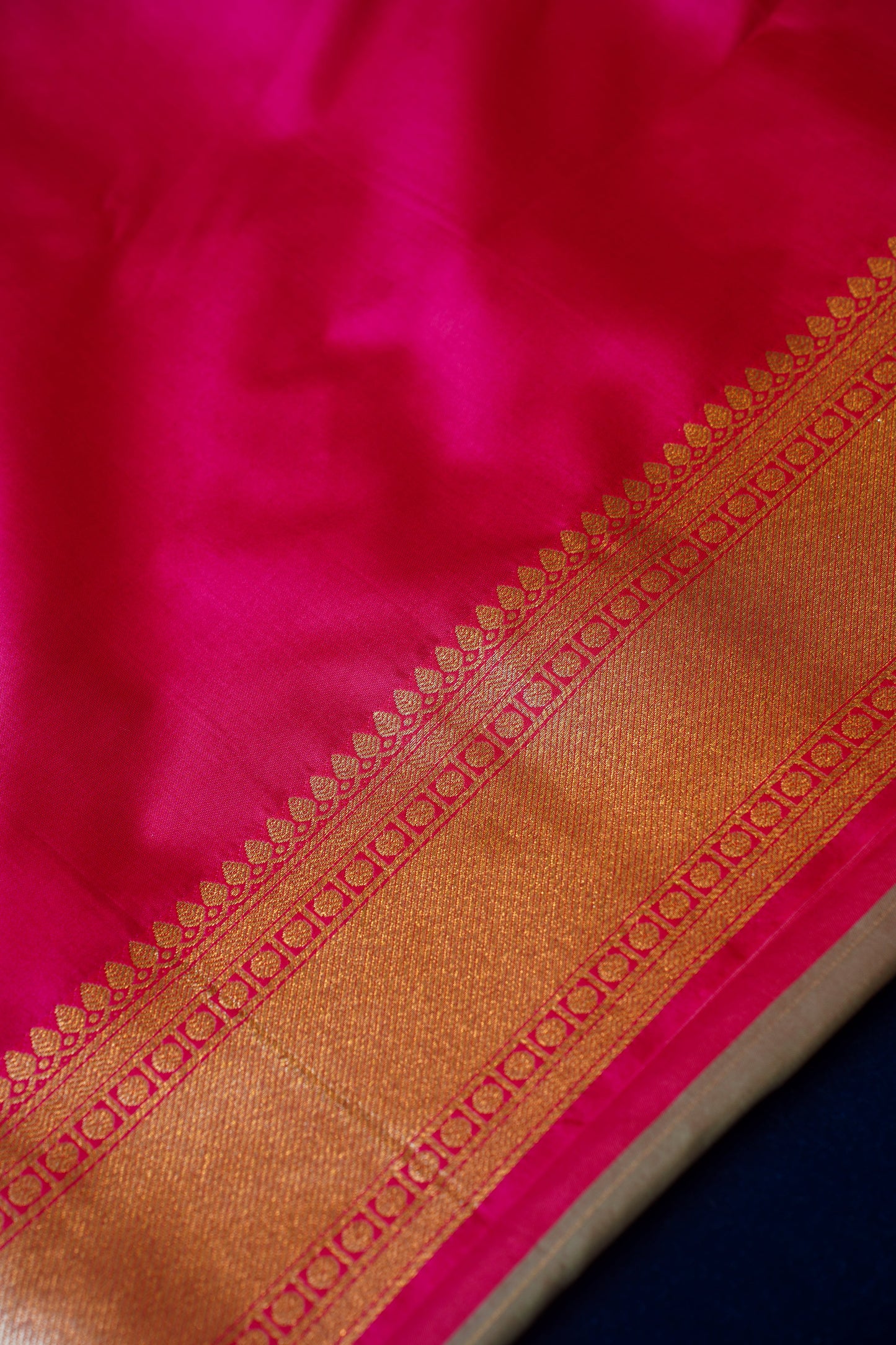 "WAAH BANARAS 006" Pista Green Pure Kanjivaram Silk Saree