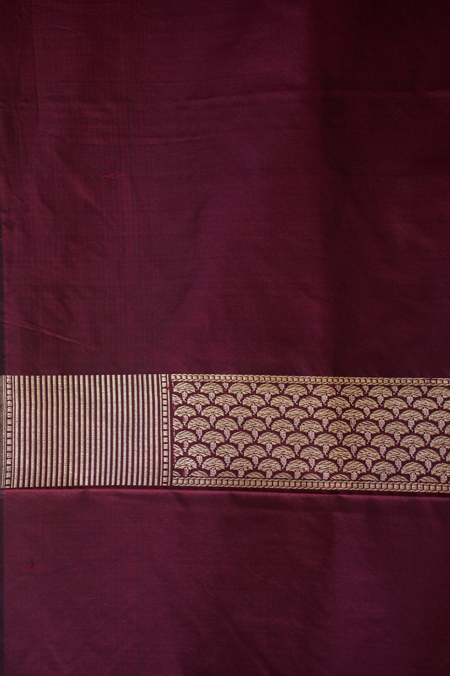 Girija Kashi Ghat Weaving Pure Banarasi Saree With Zari Work