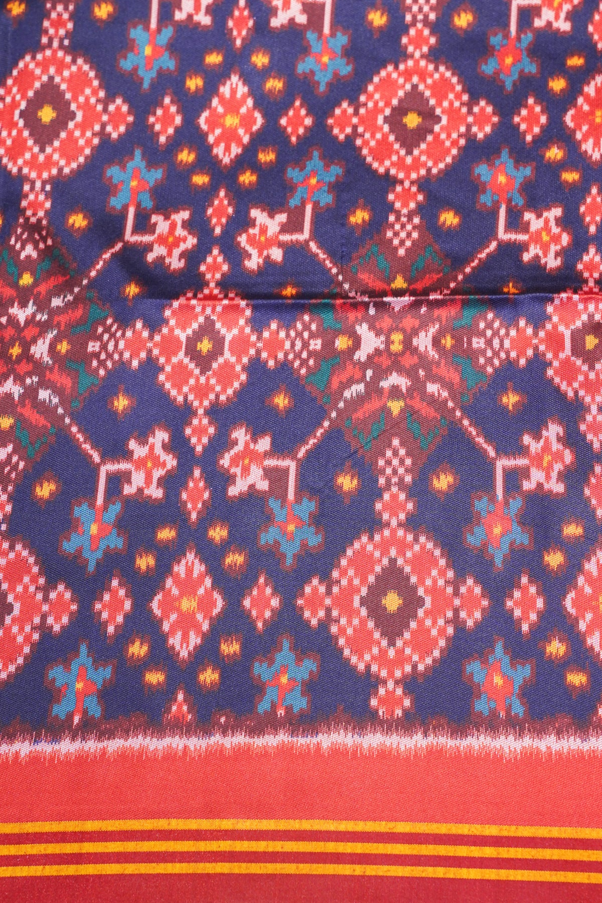 "UTSAV BANARAS 181" Banarasi Elegant Pink Ikat Patola Silk Saree