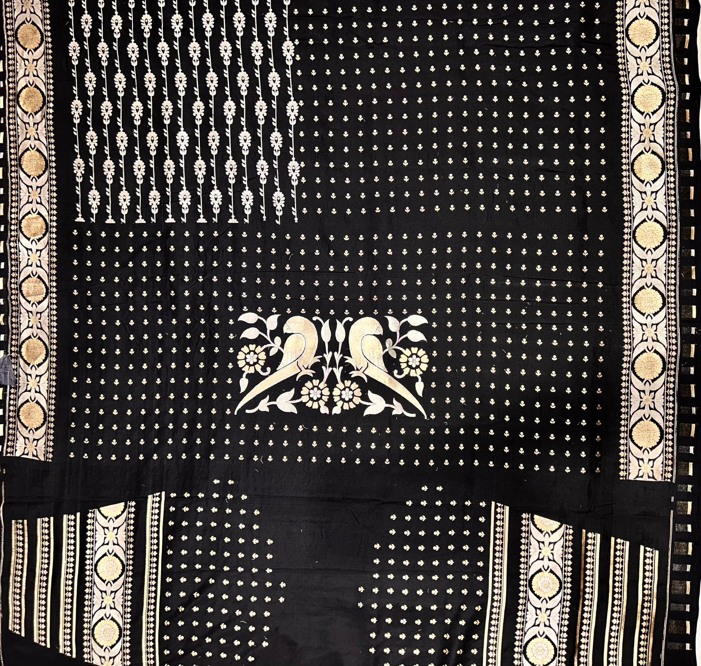 Vijaylakshmi Pure Banarasi Silk Handloom Uppada Saree with Maharani Blouse