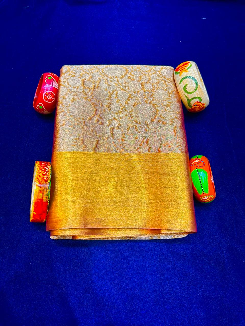 "UTSAV BANARAS 014" Nita Ambani Pure Soft Tissue Saree