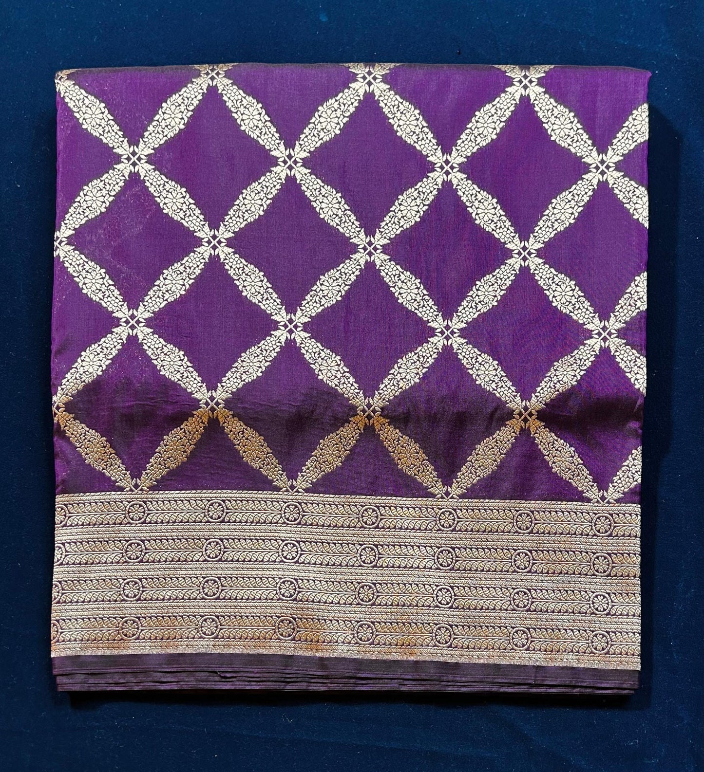 "VIRASAT 006" Jayanti Pure Upada Silk Saree with Artistic Cutwork