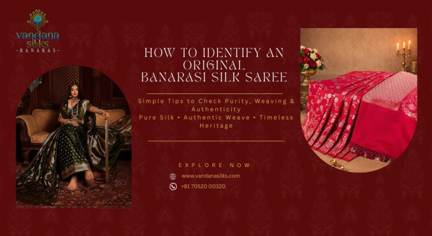 How to Identify an Original Banarasi Silk Saree