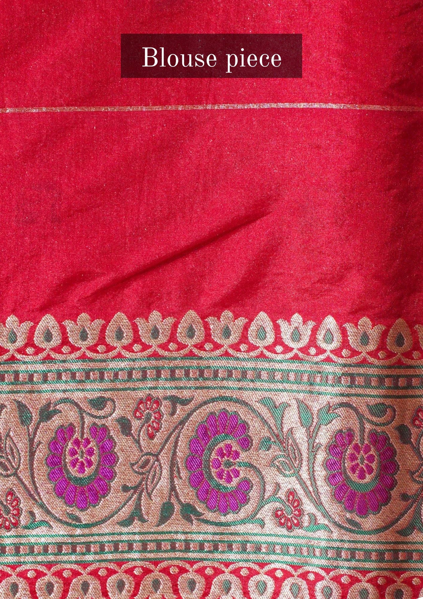 "VIRASAT 252" Banarasi Pure Katan Silk Saree