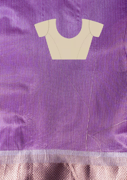 "UTSAV BANARAS 231" Banarasi Magenta Tusser Silk Saree