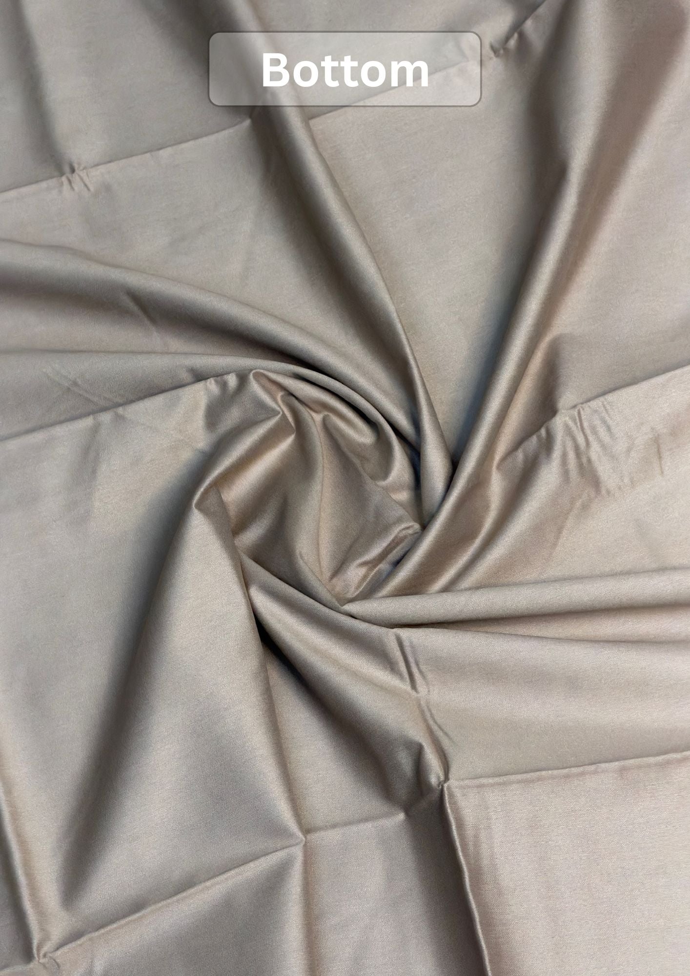 MANSI 173: Coffee Brown Raw Silk Suit Set with Cream Madhubani Dupatta