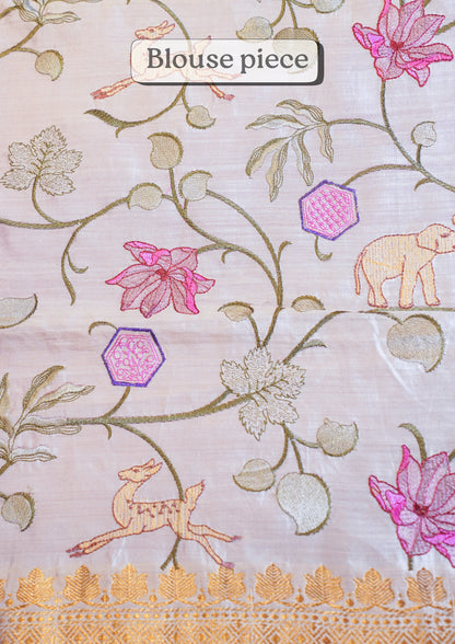 "Virasat 264" Banarasi Raw Mango Silk Saree