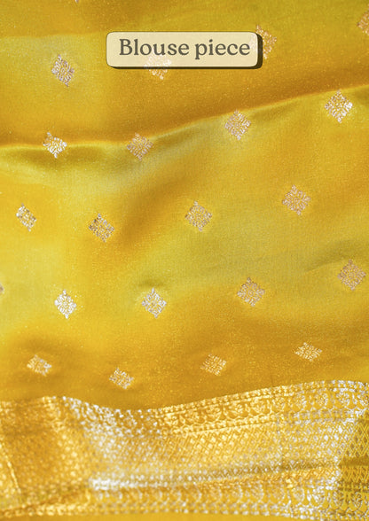 "Waah Banaras 097" Banarasi Soft Satan Mashru Silk Saree