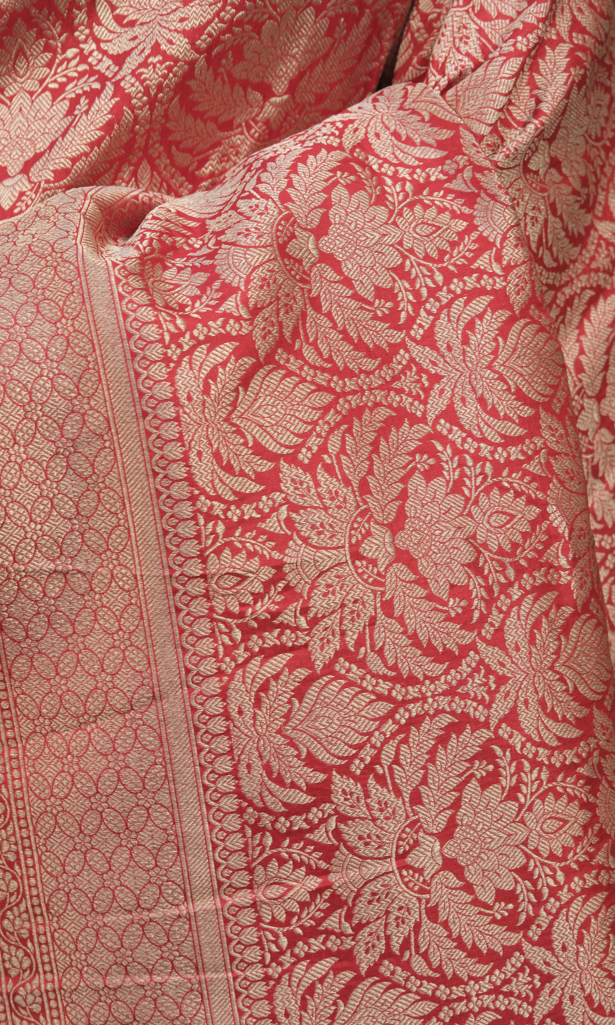 VIRASAT 017 : Pure Banarasi Handloom Silk Brocade Saree