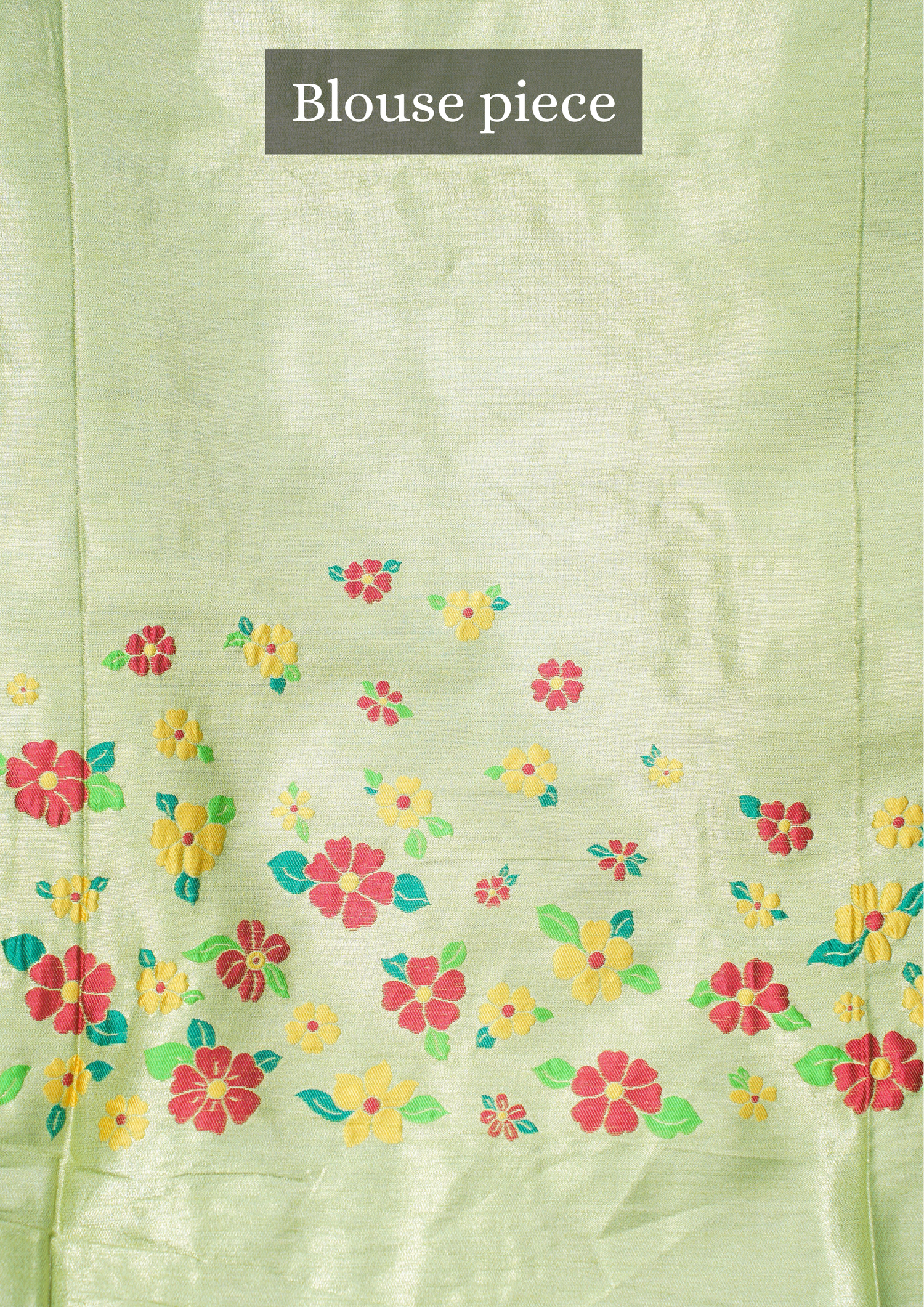 "UTSAV BANARAS 209" Light Green Banarasi Paithani Silk Saree With Peacock Motif