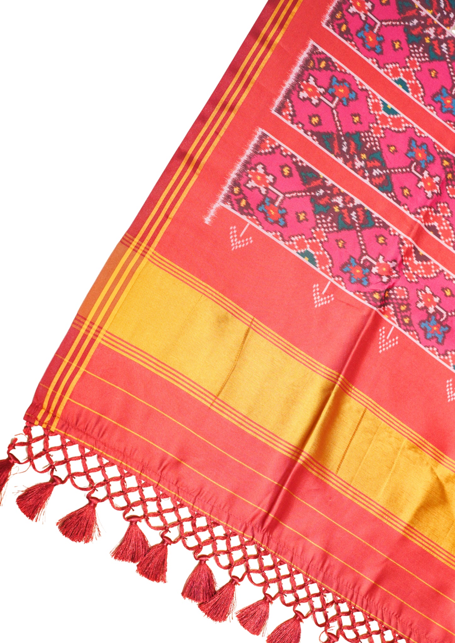 "UTSAV BANARAS 182" Banarasi Olive Green Ikat Silk Saree