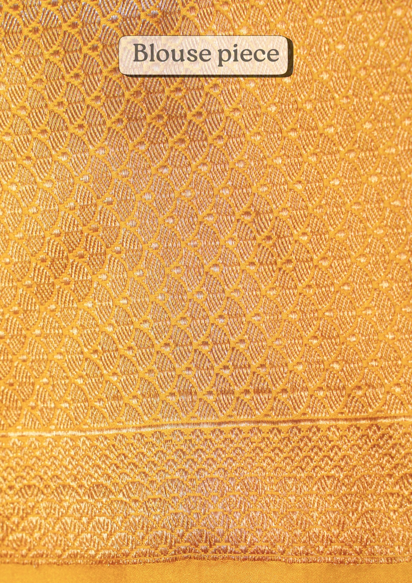 "Virasat 268" Banarasi Pure Satan Silk Kadwa Weave With Bengal Tiger Motive Saree