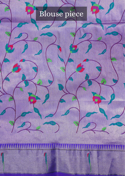 "UTSAV BANARAS 251" Banarasi Peacock Paithani Silk Saree
