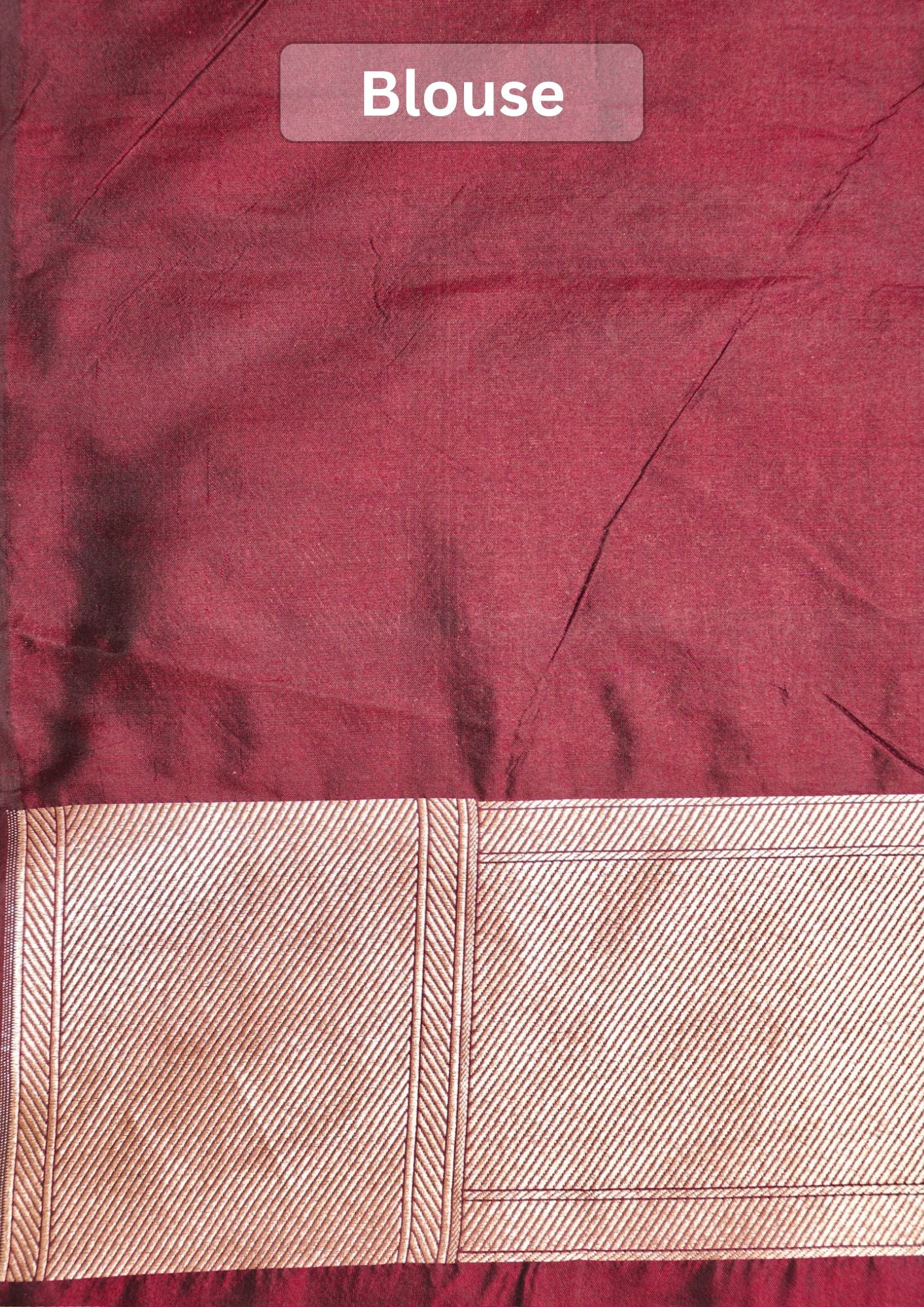 VIRASAT 203A: Pure Handloom Royal Red Silk Saree – A Celebrity Choice