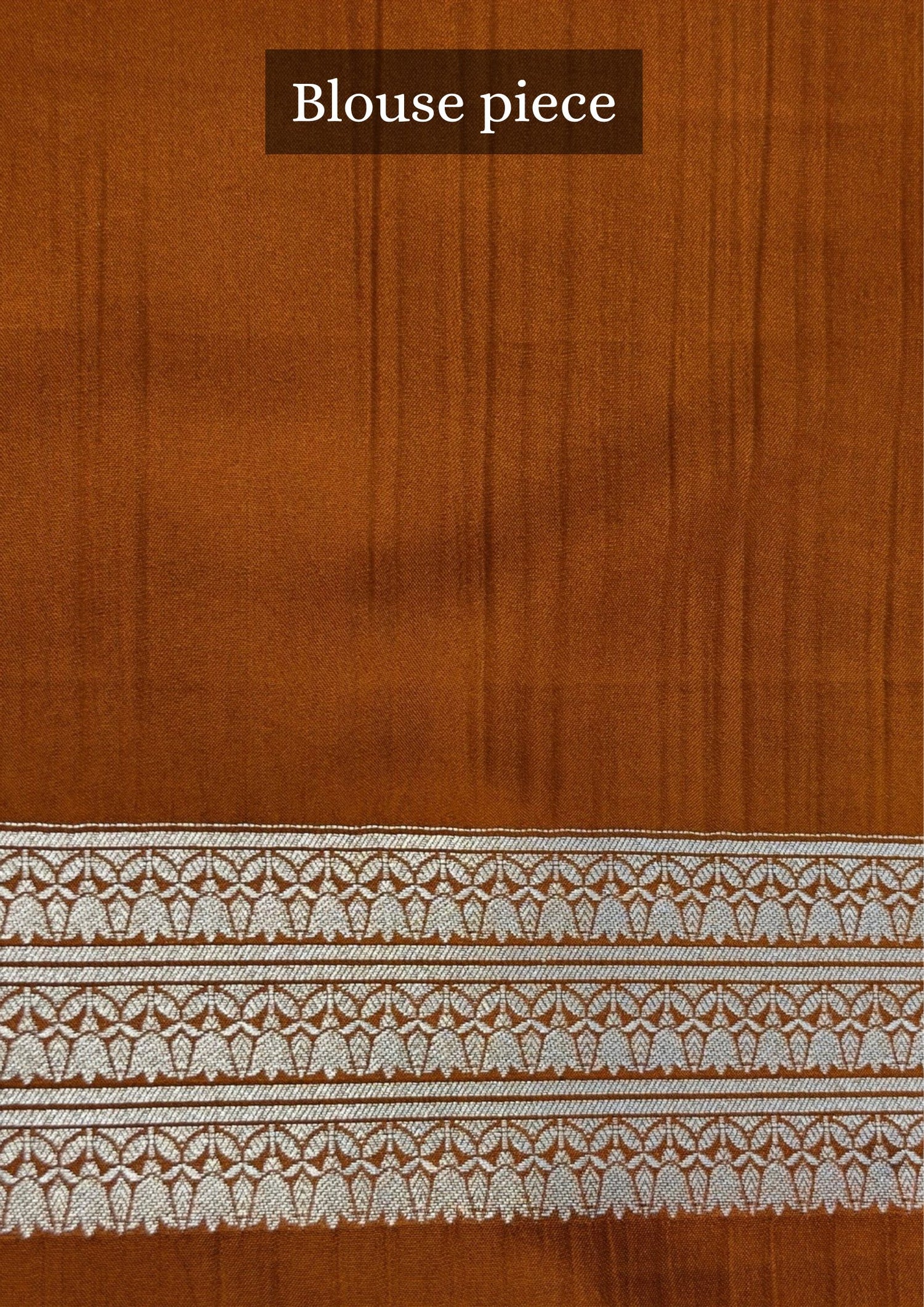 VIRASAT 368: Gold Pure Katan Silk Saree with Zari Lion Motif Border