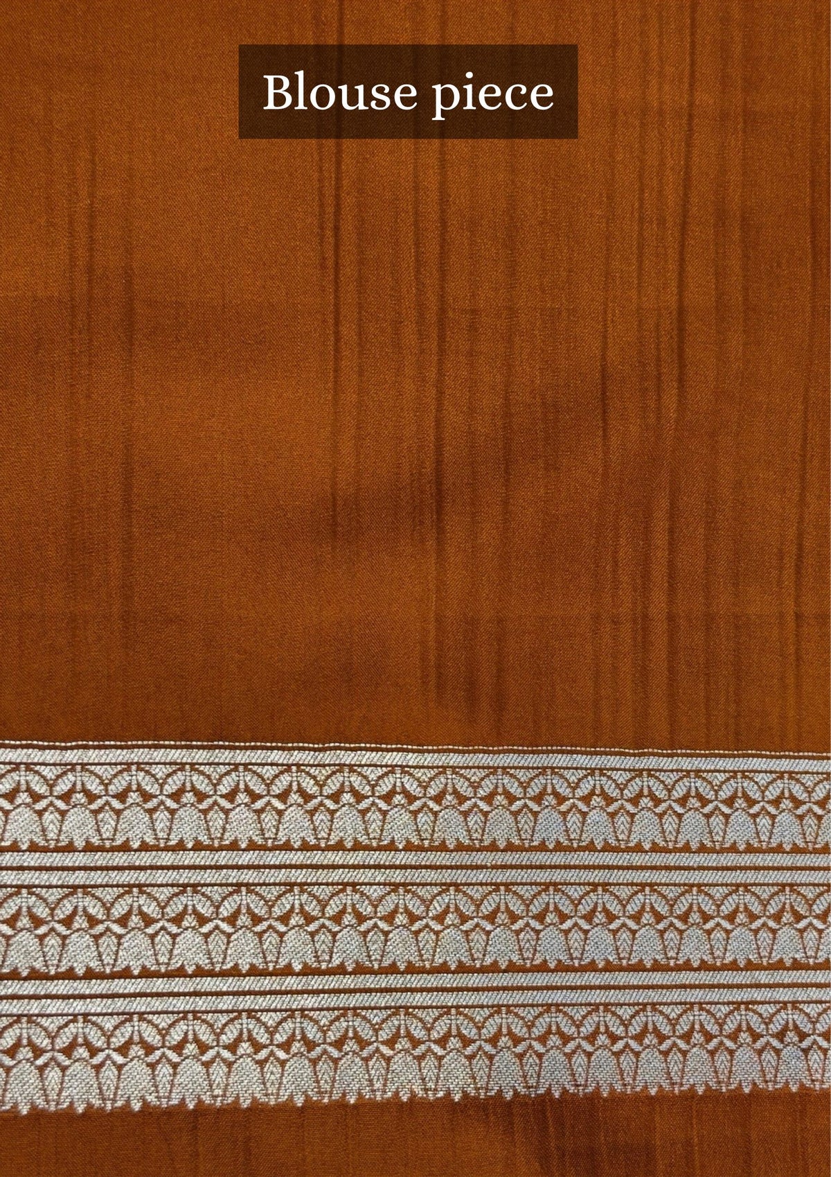 VIRASAT 368: Gold Pure Katan Silk Saree with Zari Lion Motif Border