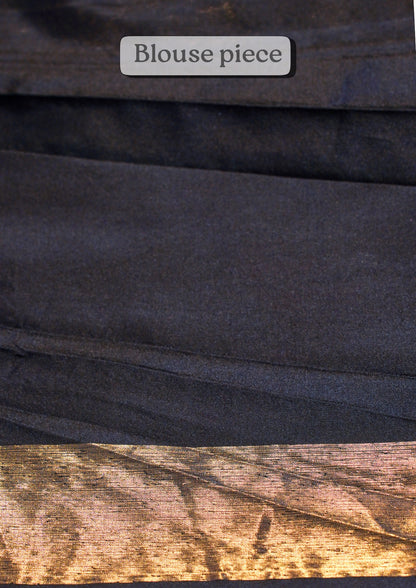"VIRASAT 257" Banarasi Pure Handloom Uchhat Kadwa Ekkat Work With Brahmand Pallu Motive