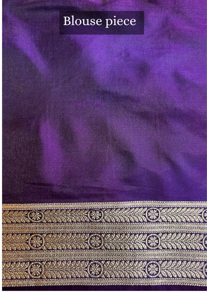 "VIRASAT 006" Jayanti Pure Upada Silk Saree with Artistic Cutwork