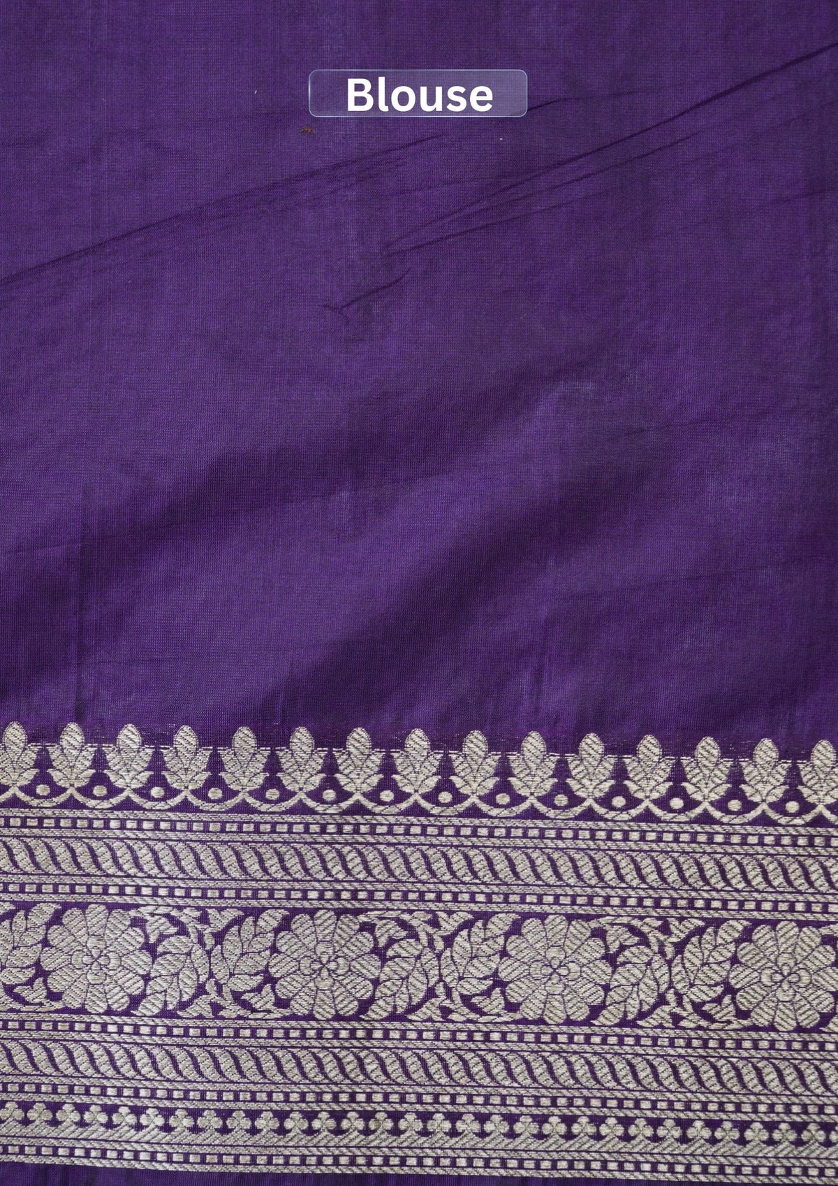 VIRASAT 202: Dark Purple Pure Handloom Katan Silk Meenakari Celebrity Inspired Abeer Buta Saree