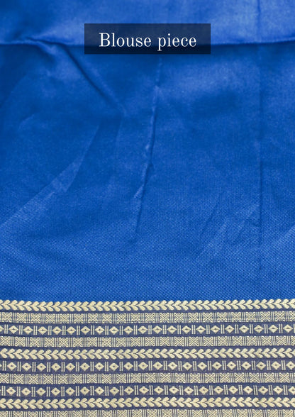 "UTSAV BANARAS 171" Banarasi Elegant Royal Blue Patola Silk Saree