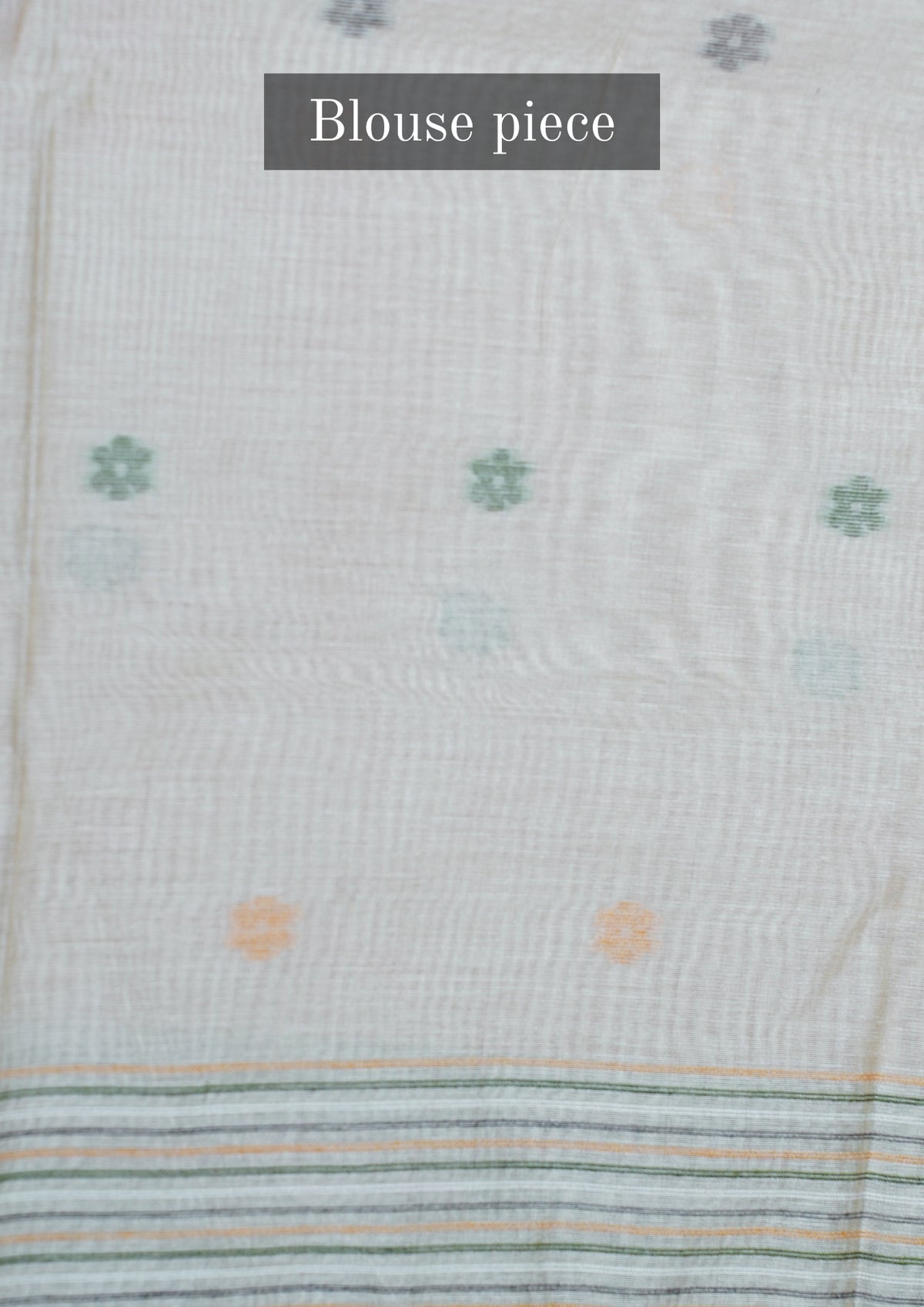 "UTSAV BANARAS 306" Banarasi Chikoo Beige Chanderi Jamdani Silk Saree with Village Narrative Pallu