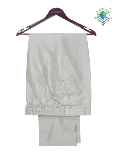 MJ 013E: Light Lemon Banarasi Silk Kurta Payjama Jacket