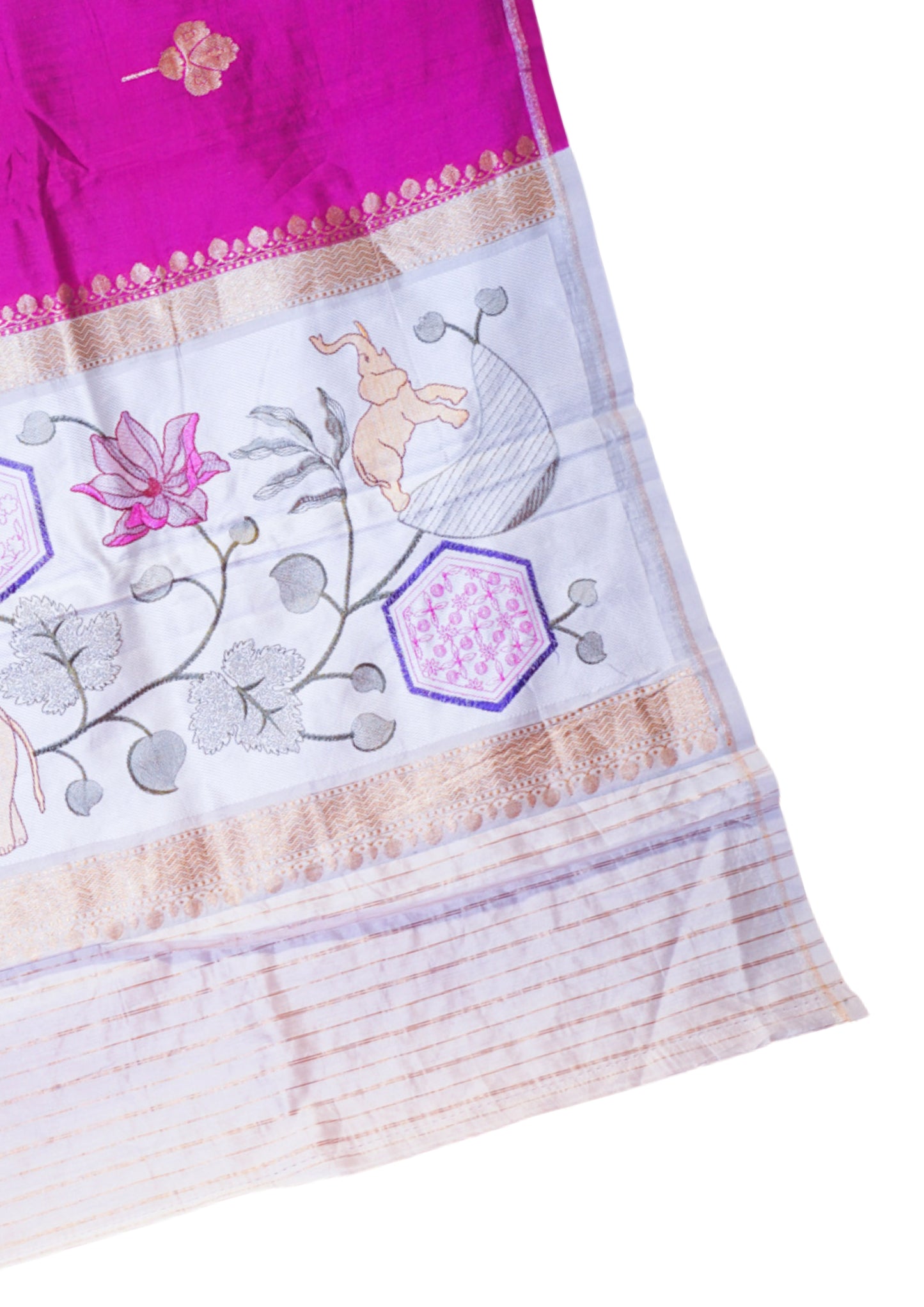 "Virasat 264" Banarasi Raw Mango Silk Saree