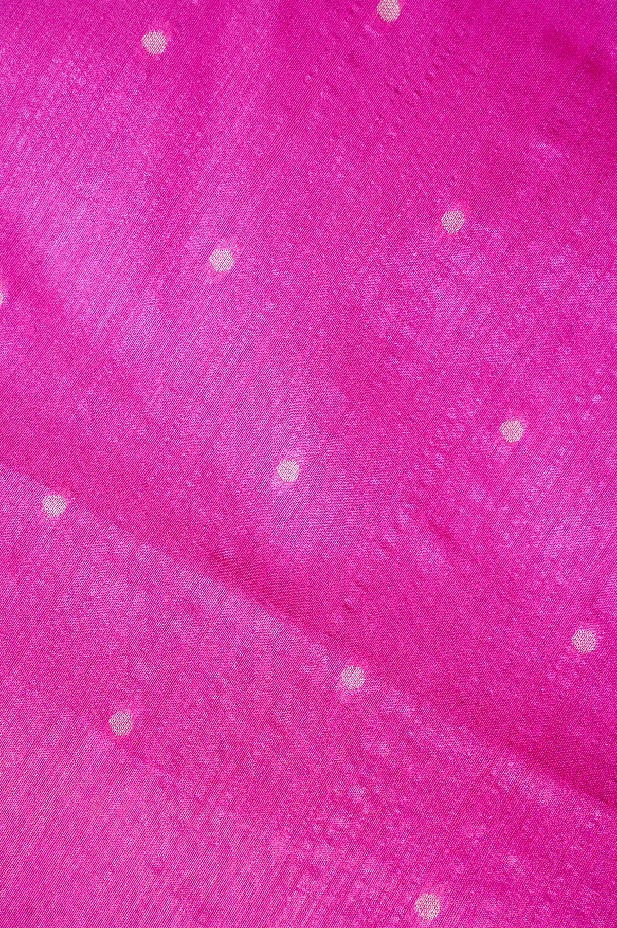 UTSAV BANARAS 252: Rani Pink Banarasi Paithani Silk Saree With Peacock Motif