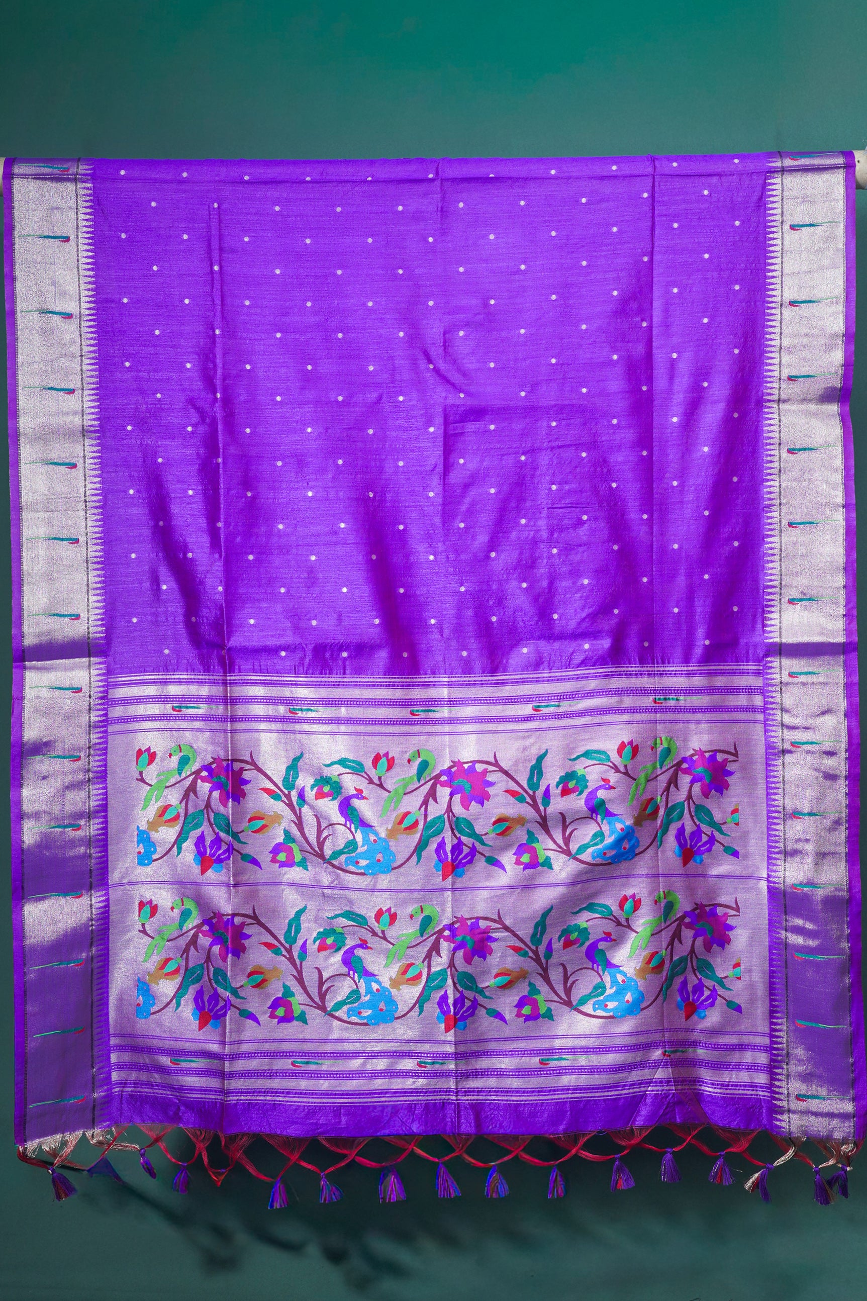 "UTSAV BANARAS 251" Banarasi Peacock Paithani Silk Saree