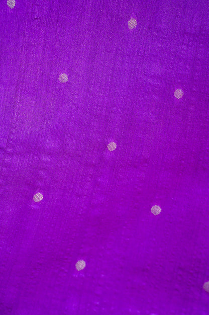 "UTSAV BANARAS 253" Banarasi Peacock Magenta Paithani Silk Saree