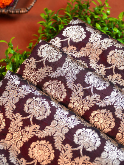 VIRASAT 203A: Pure Handloom Royal Red Silk Saree – A Celebrity Choice