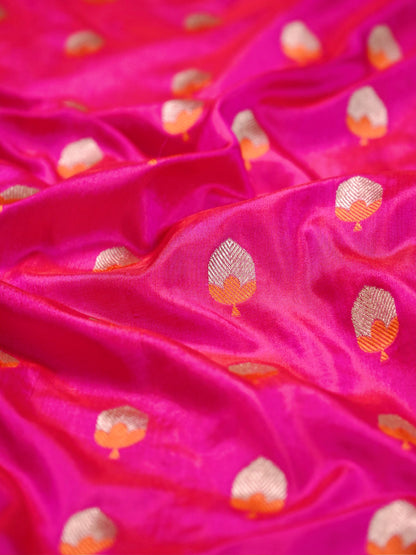 VIRASAT 1008: Celebrity Choice Pure Handloom Katan Silk Meenakari Saree