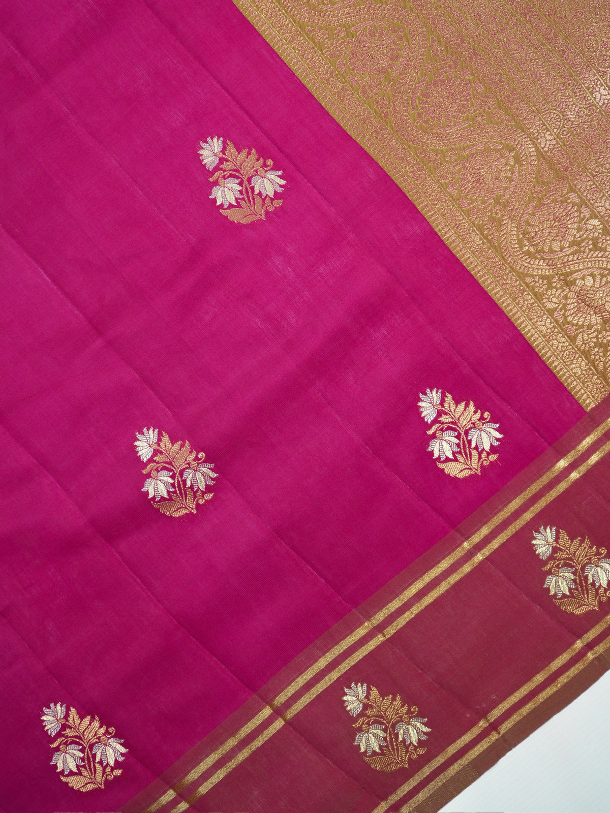 UTSAV BANARAS 494: Wine Purple Banarasi Soft Silk Meenakari Zari Saree