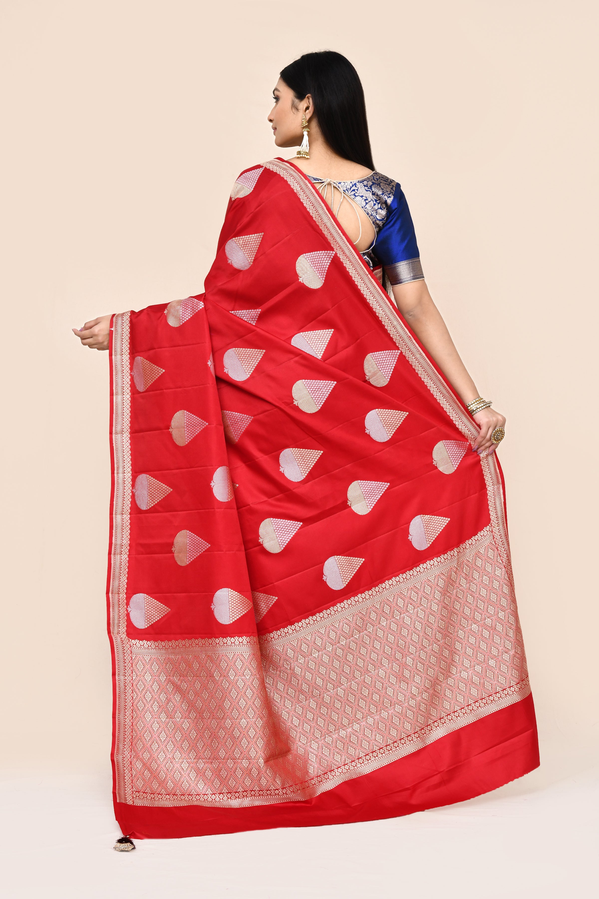 "VIRASAT 174" Pure Mashru Silk Saree