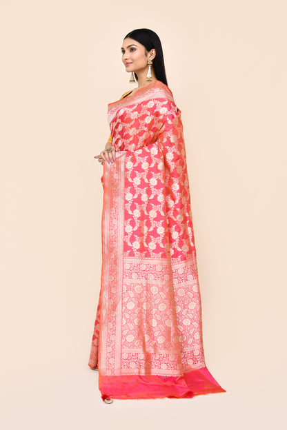 Virajani Pure Katan Uppada Silk Saree