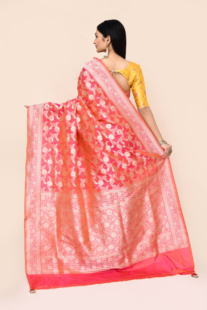 Virajani Pure Katan Uppada Silk Saree