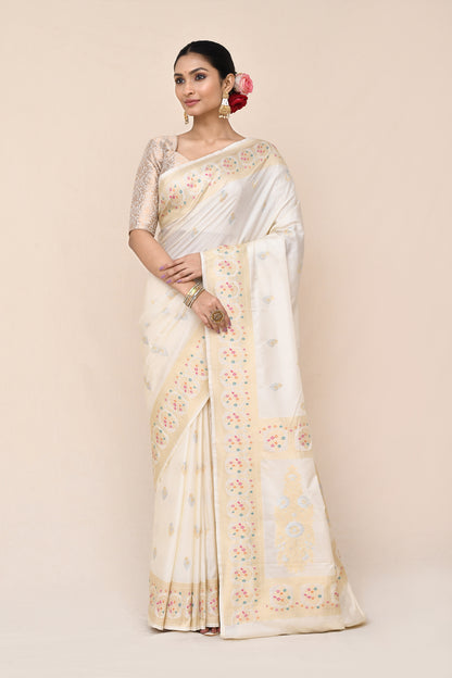 Siddhidatri Pure Banarasi Silk Saree