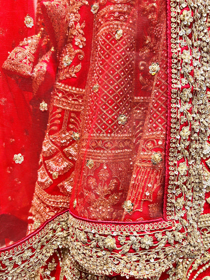 Elegant Rahul Mishra Hand Embroidery Lehenga