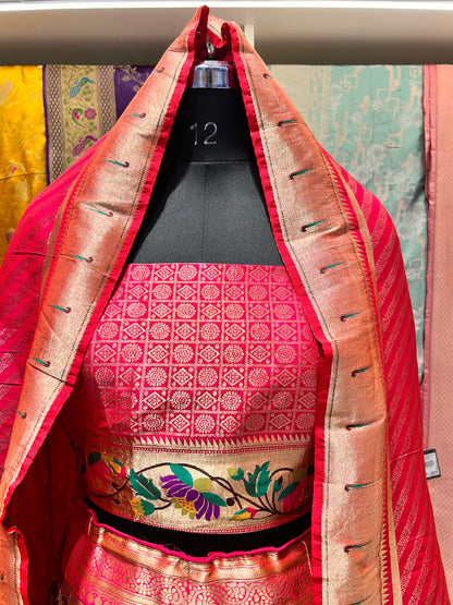 Stunning Patola Silk Banarasi Lehenga