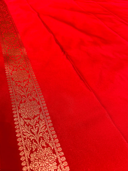 Banarasi Masaru Silk Saree with Anushka Sharma-Inspired Design