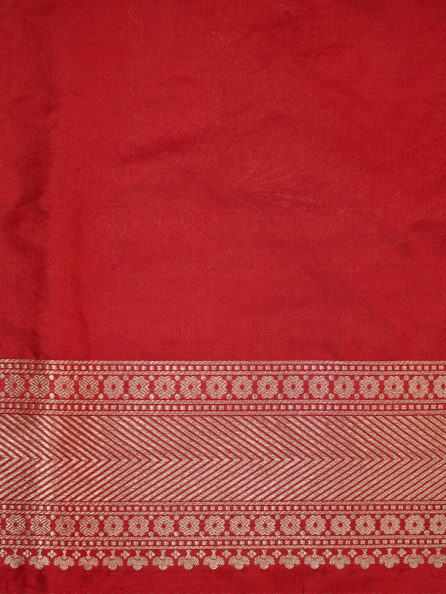 VIRASAT 427A: Silk Mark Certified Green Pure Handloom Silk Saree with Kadwa Zari Weaving