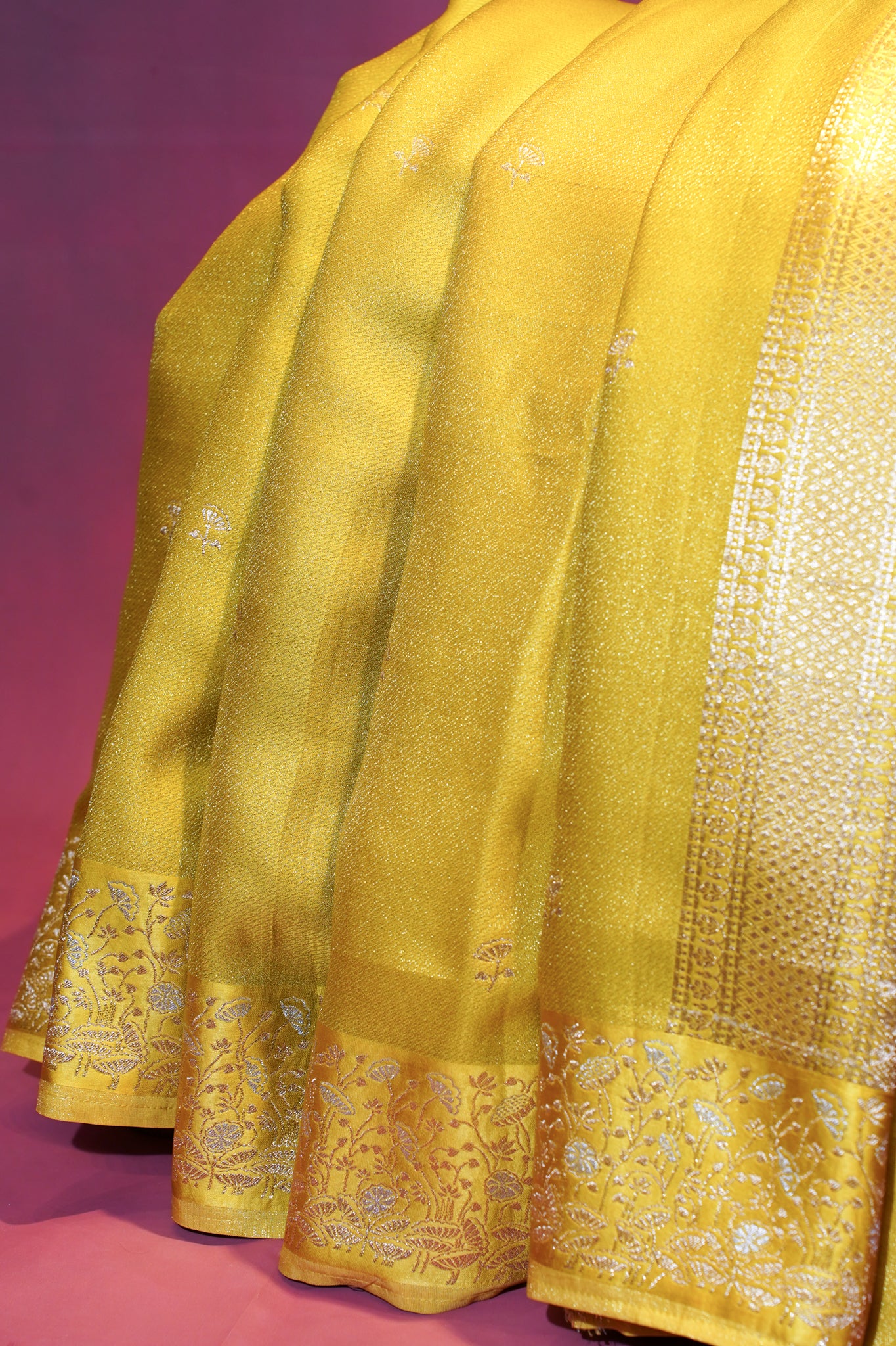 "Waah Banaras 097" Banarasi Soft Satan Mashru Silk Saree