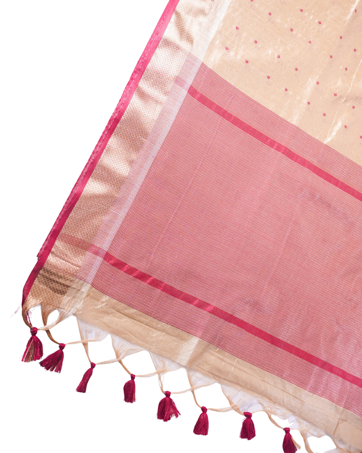 "UTSAV BANARAS 220" Banarasi Chiku Tusser Saree