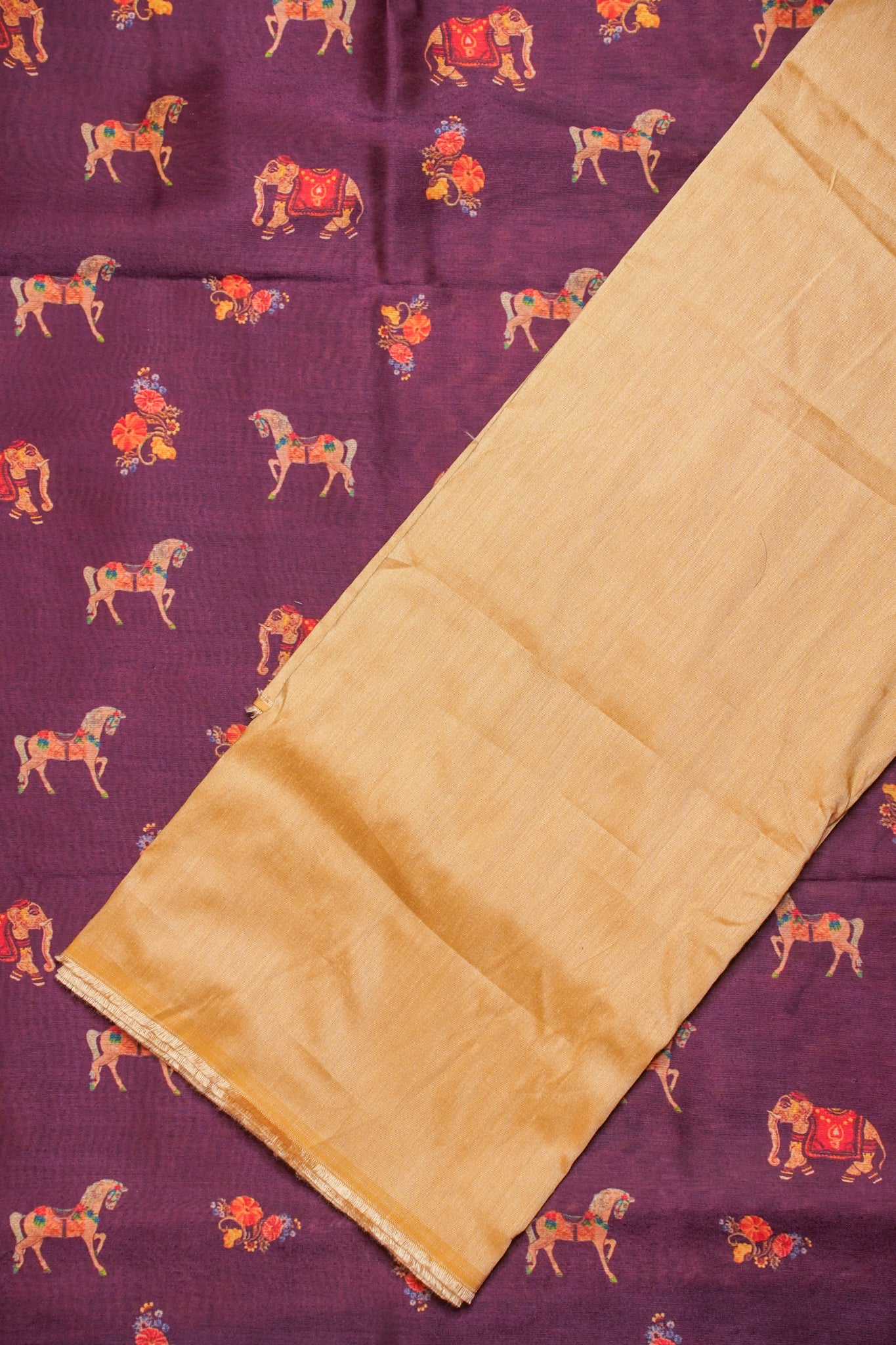 "MJ-03" Banarasi Pure Cotton Silk Kurta-Pyjama Cloth Set