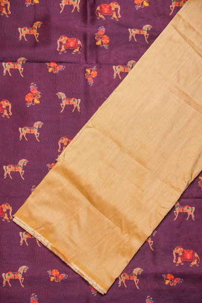 "MJ-03" Banarasi Pure Cotton Silk Kurta-Pyjama Cloth Set