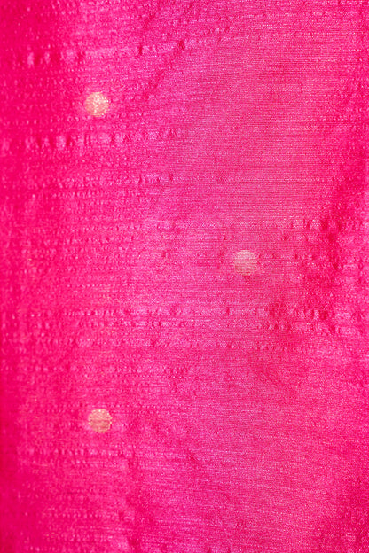 UTSAV BANARAS 295: Banarasi Hot Pink Peacock Paithani Saree Royal Grace Woven in Tradition
