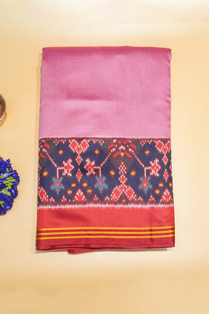 "UTSAV BANARAS 181" Banarasi Elegant Pink Ikat Silk Saree