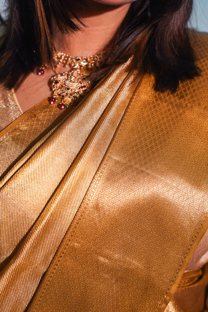 "Virasat 277" Banarasi Soft Silk Kanjivaram Saree