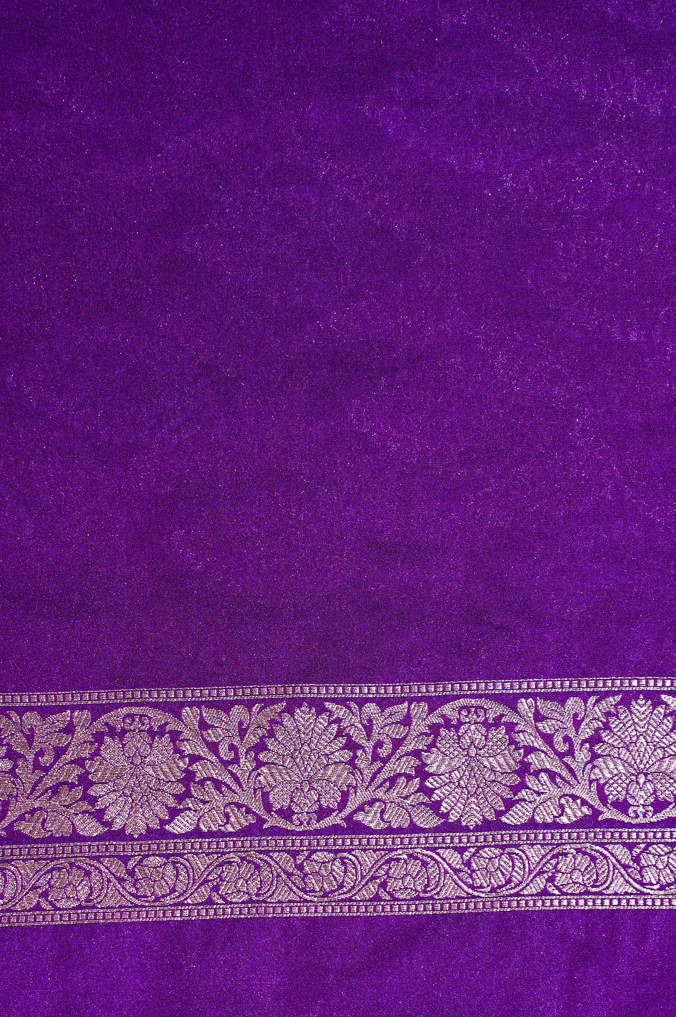 "WAAH BANARAS 114" Banarasi Royal Wine Silk Shikargah Saree with Sona Rupa Weaving