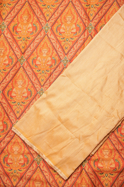 "MJ-05" Banarasi Pure Cotton Silk Kurta-Pyjama Cloth Set